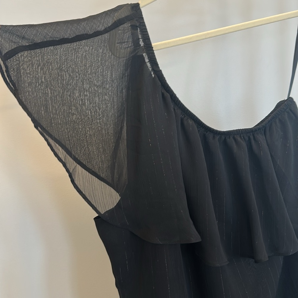 Torrid One Shoulder Ruffle Top - Picture 3 of 8